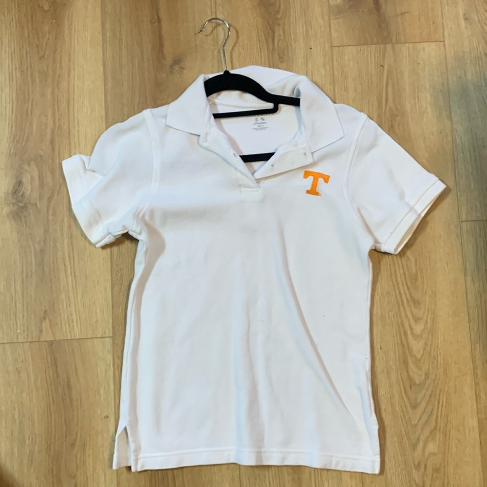 Vintage university of Tennessee castaway golf polo